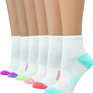 Women's 6-Pair Lightweight Breathable Ventilation Ankle Socks